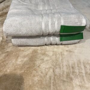 Kate Spade Elegant Light Gray  Bath Towels